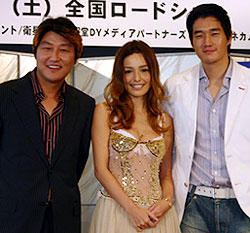 韓国きっての演技派ソン・ガンホ（左）とユ・ジテ（右） 通な映画ファンには嬉しい組み合わせ