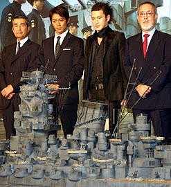 壮大な群像劇「男たちの大和／YAMATO」クランクアップ