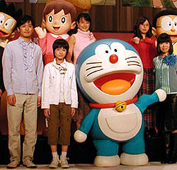 劇団ひとりが5人に?! 映画「ドラえもん」初の製作発表会見