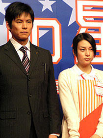 少々お疲れモード。織田裕二&柴咲コウ主演「県庁の星」