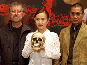 三池監督作品に出演した工藤夕貴も来場