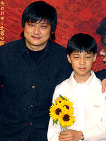 チャン・ヤン監督とチャン・ファン君