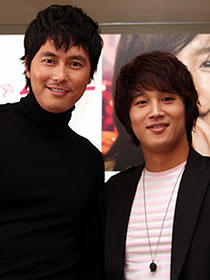 「Sad Movie／サッド・ムービー」で美しい涙を見せる （左から）チョン・ウソン、チャ・テヒョン