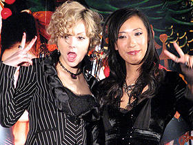 「さくらん」(左から)土屋アンナ、蜷川実花監督