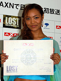 クリスタル・ケイも興奮！「LOST」シーズン3ジャパンプレミア