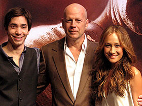 ブルース・ウィリス来日、「ダイ・ハード4.0」に自信あり