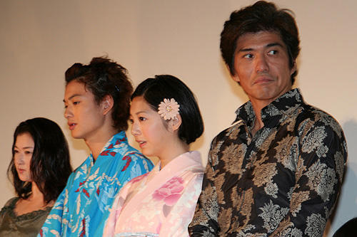 夏帆のキュートな浴衣姿に佐藤浩市ドキドキ「天然コケッコー」