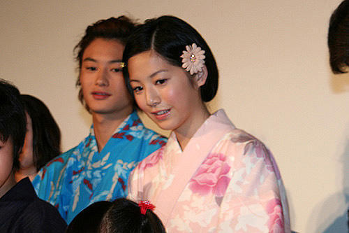 夏帆のキュートな浴衣姿に佐藤浩市ドキドキ「天然コケッコー」