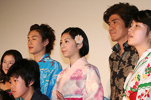 夏帆のキュートな浴衣姿に佐藤浩市ドキドキ「天然コケッコー」