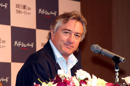 “監督”ロバート・デ・ニーロ初来日！「グッド・シェパード」会見