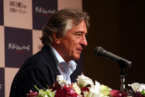 “監督”ロバート・デ・ニーロ初来日！「グッド・シェパード」会見
