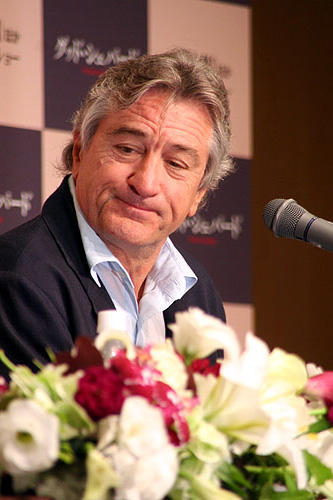 “監督”ロバート・デ・ニーロ初来日！「グッド・シェパード」会見