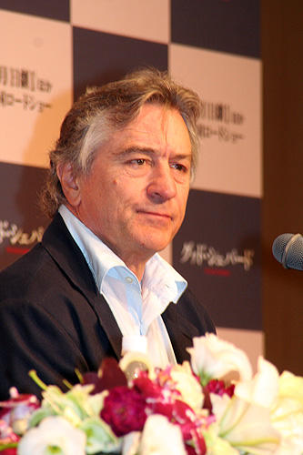 “監督”ロバート・デ・ニーロ初来日！「グッド・シェパード」会見