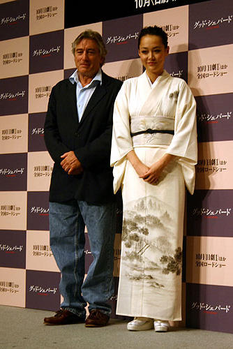 “監督”ロバート・デ・ニーロ初来日！「グッド・シェパード」会見