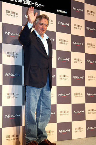 “監督”ロバート・デ・ニーロ初来日！「グッド・シェパード」会見