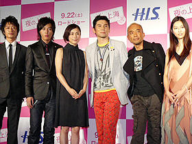 本木雅弘が恋の相手の中国人女優を絶賛！「夜の上海」プレミア