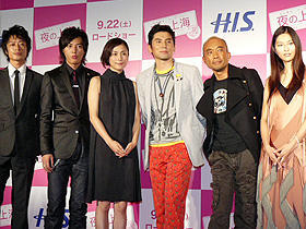 本木雅弘が恋の相手の中国人女優を絶賛！「夜の上海」プレミア