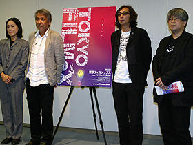 （左から）林加奈子、山崎裕、行定勲、市山尚三