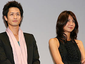 松下奈緒が初主演完成に笑顔を爆発！「未来予想図」披露試写会