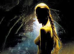 アンジェリーナ・ジョリー、「ベオウルフ」のリアルなCGヌードに赤面！