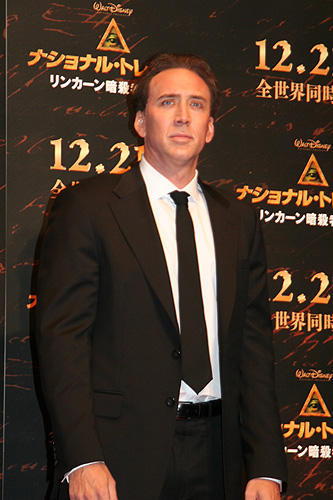 続編嫌いのニコラス・ケイジ来日！「ナショナル・トレジャー2」出演理由は？