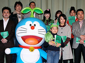堀北真希、三宅裕司、有田哲平が「ドラえもん」アフレコ収録に一喜一憂