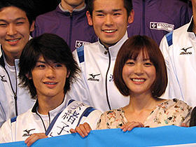 上野樹里＆三浦春馬主演「奈緒子」プレミアに駒大駅伝部がエール！