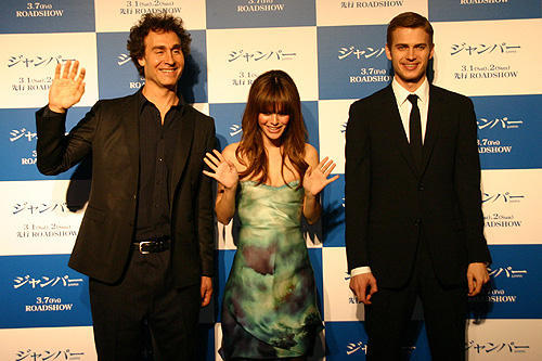 「ジャンパー」プレミア開催。ヘイデン、東京での撮影を振り返る