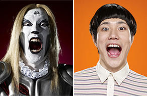 松山ケンイチ、デスメタルメイクの“クラウザーさん”に大変身！