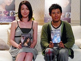 伊藤淳史と山本モナも感涙。「ゴースト／天国からのささやき」CM撮影