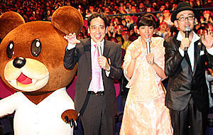 ルー大柴、「鷹の爪」上映イベントに登場。絶好調のルー語に限界？