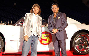 「スピード・レーサー」Jプレミアに巨大スクリーン出現！