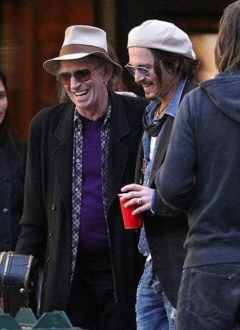 ジョニー・デップ、キース・リチャーズのドキュメンタリーを監督