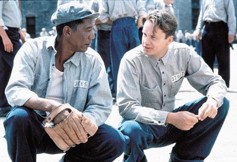 根強い人気の「ショーシャンクの空に」