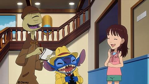 スティッチと視聴者が夢の共演！アニメ「スティッチ！」16日放送で実現