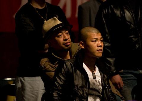 白熱の試合シーン