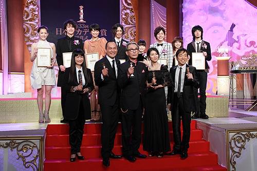 日本アカデミー賞「劔岳」が6冠 作品賞は「沈まぬ太陽」