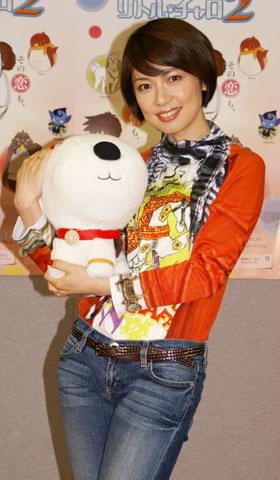 純名里沙、ルンルン留学気分 NHK英語アニメ「リトル・チャロ2」会見