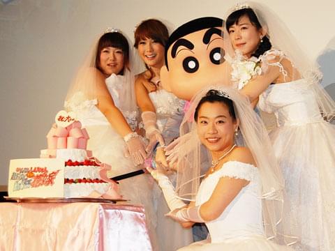 森三中・黒沢「北陽～！」と絶叫しながらブーケトス