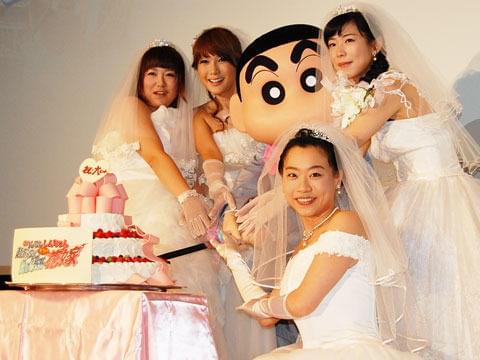 森三中・黒沢「北陽～！」と絶叫しながらブーケトス