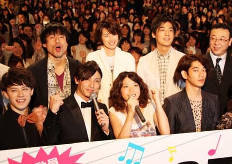 「のだめカンタービレ」前代未聞の初日18回舞台挨拶で1万2000人動員