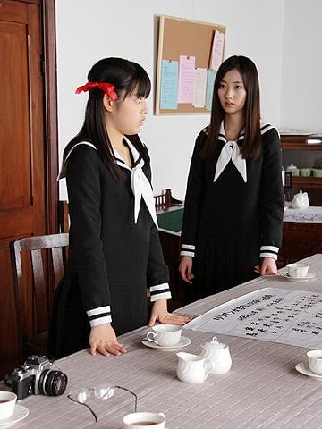 緊迫する山百合会の撮影シーンに、 未来もドキドキ