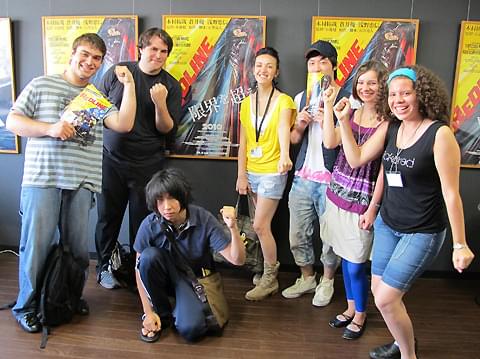 世界が注目「REDLINE」に外国人留学生も大興奮！