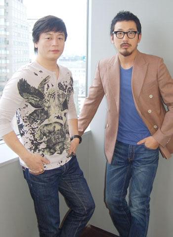 2人は大学の先輩・後輩だそう