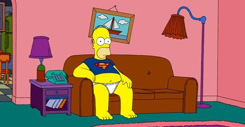 米人気アニメ「シンプソンズ」にお尻禁止令