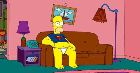 米人気アニメ「シンプソンズ」にお尻禁止令