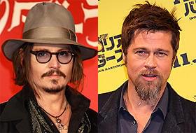 ジョニー・デップ、「ローン・レンジャー」相手役にブラッド・ピットを希望