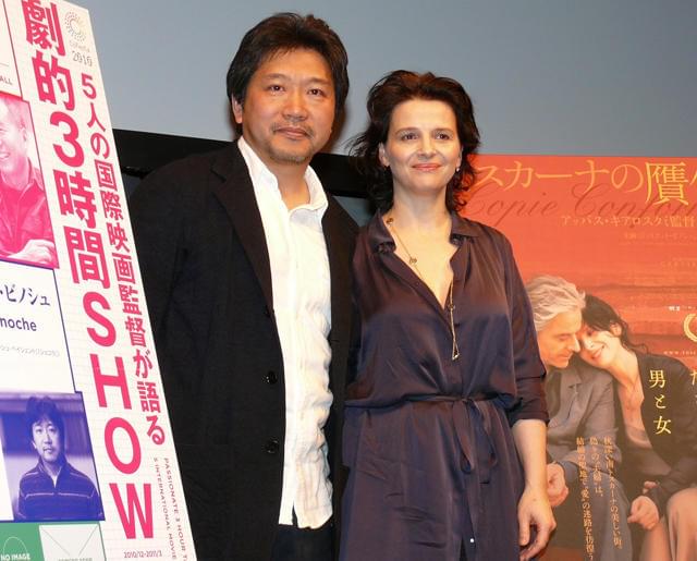 ジュリエット・ビノシュ、是枝裕和監督との映画製作に前向き