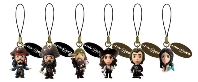 「パイレーツ4」前売り特典第2弾はキャラクター海賊ストラップ