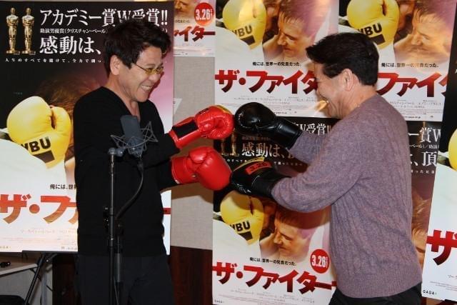 おすぎとピーコの“ファイト”シーン